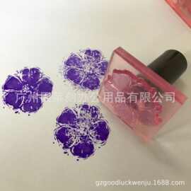 源头供应图案透明亚克力印章 手帐印章刻章 橡皮章图章 手账印章