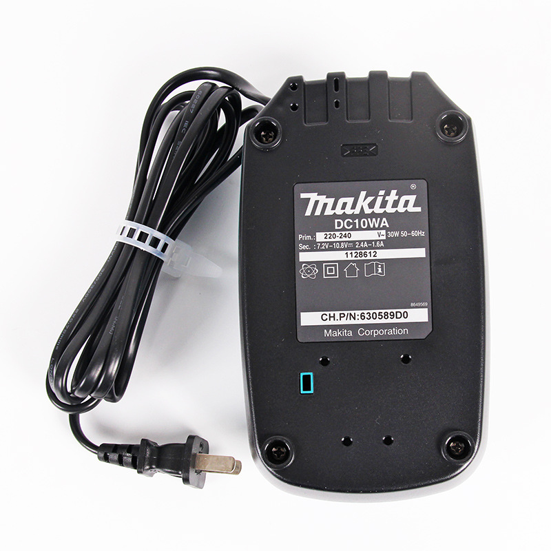 Makita Makita DF330 Taladro de carga BL1013 Batería de litio Cargador de 10,8 V DC10WA DC10WA Carga lenta