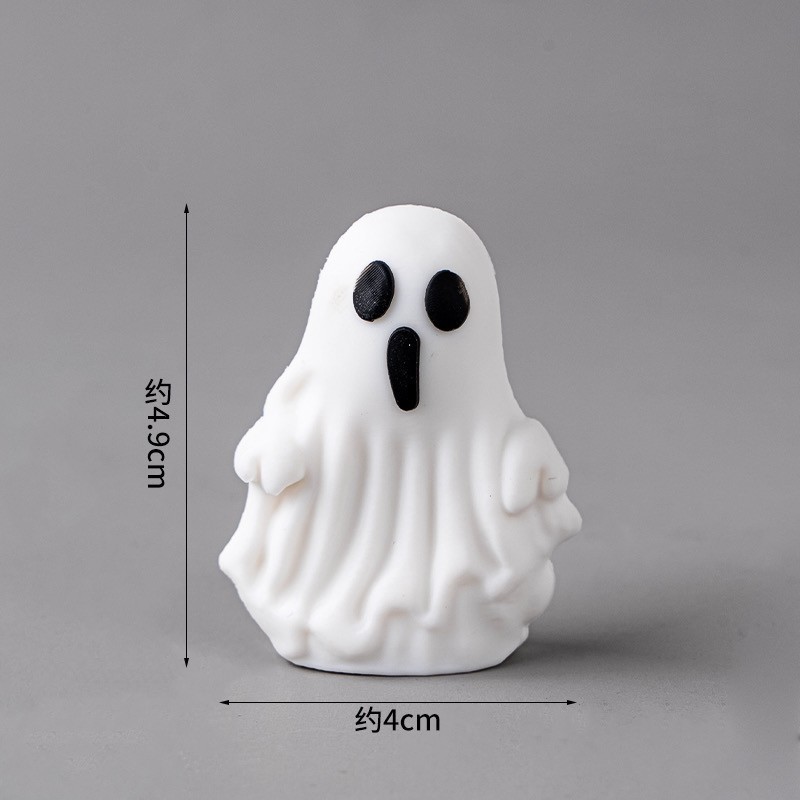 2025 Halloween Bo Bo Cup Cake Decoración festivales feliz bandera carnaval noche transparente bolsas de regalo de aperitivos portátiles