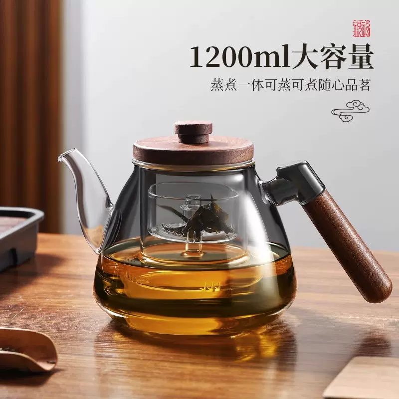 批发蒸煮电陶炉煮茶器新款煮茶壶围炉耐高温家用大容量茶壶烧直销