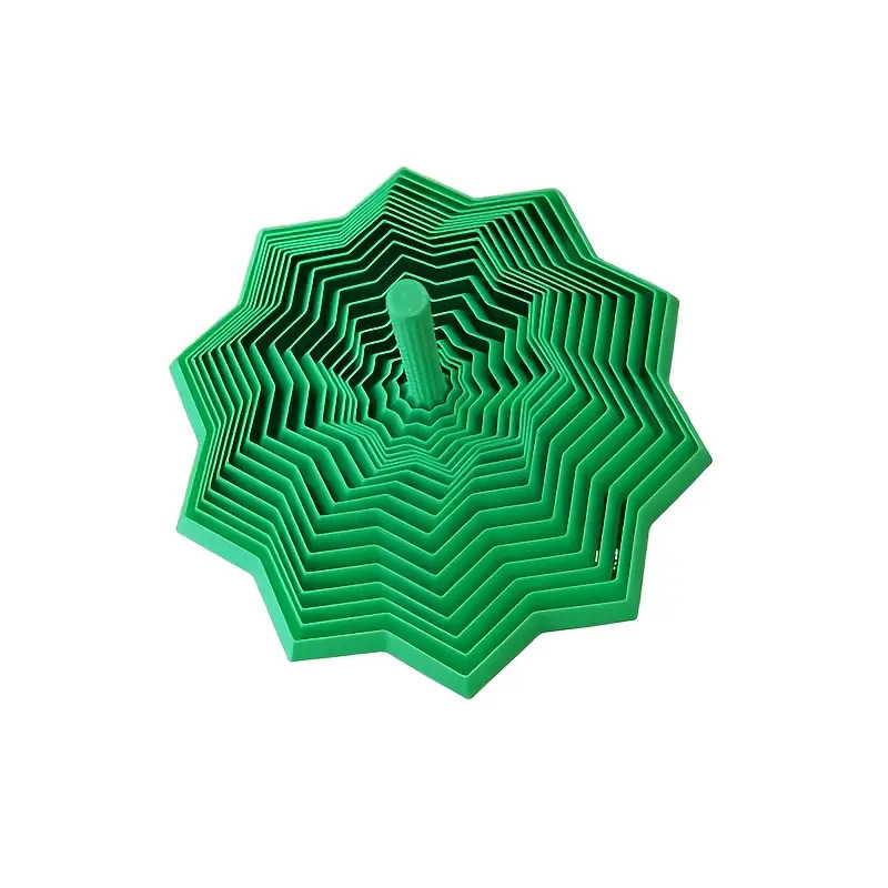 3d打印带手柄的十角边指尖解压玩具萝卜塔螺旋烦躁之十角星摆件|undefined