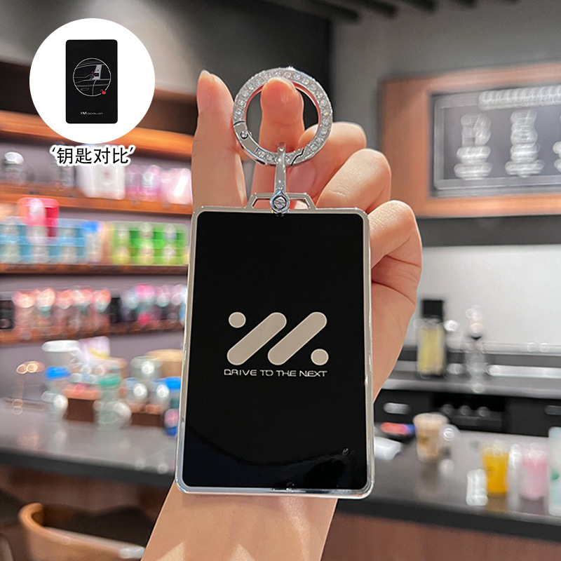 [Jingyao 블랙] 싱글백 + 실버 다이아몬드 반지