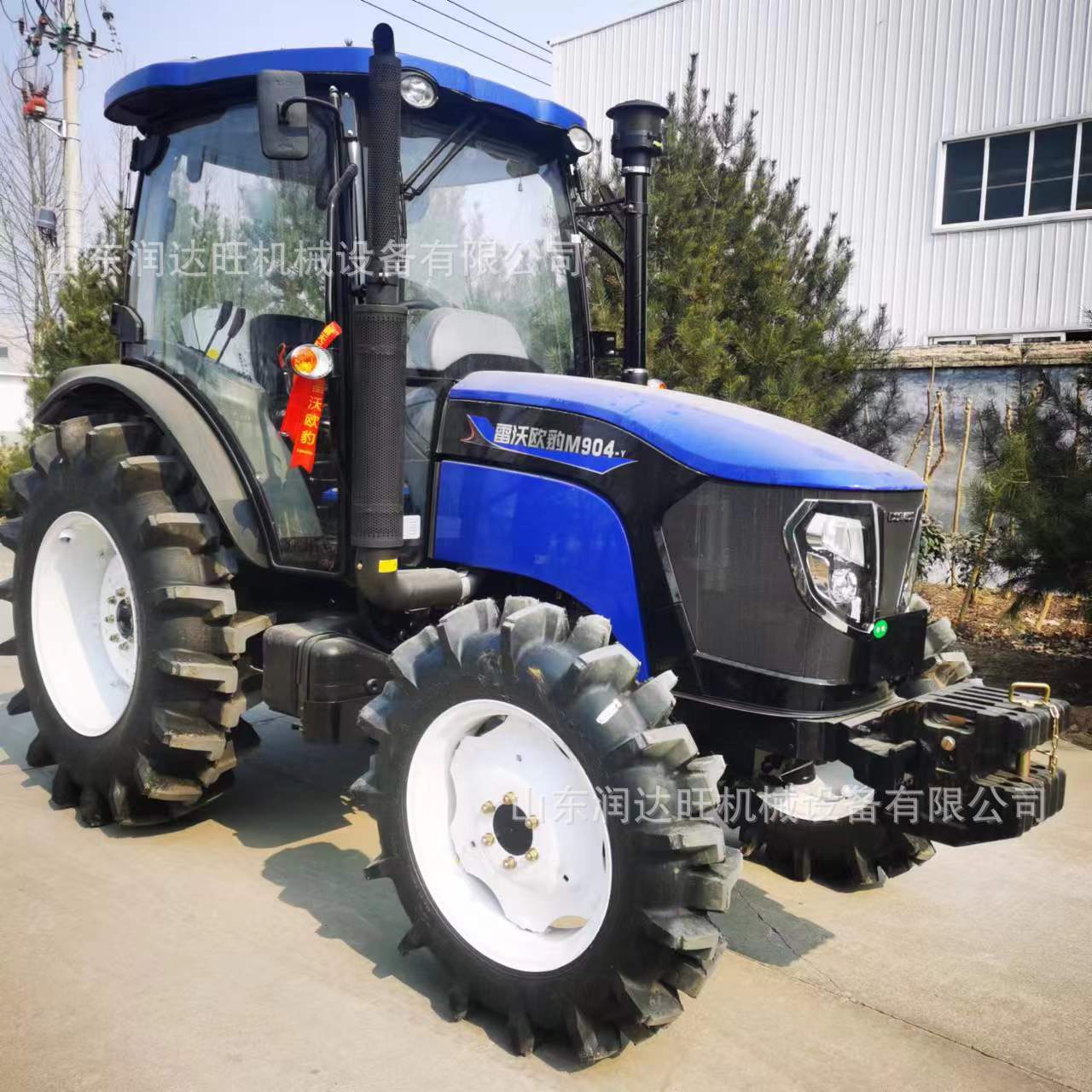 四轮四驱雷沃四轮拖拉机 雷沃904拖拉机 旋耕犁地开荒农用拖拉机