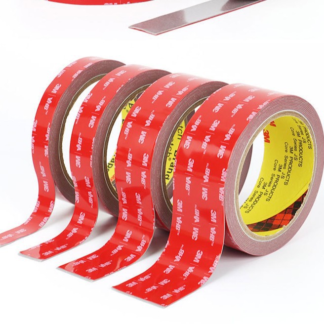 3M5611N-GF泡棉双面胶支架玻璃隔断门窗安装背胶带3m车用耐高温