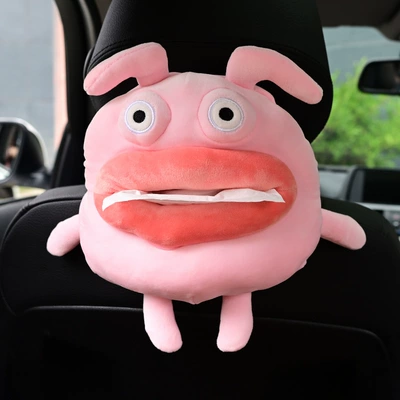 Car tissue box/set – Tissue Box, Car Armrest Box - big-mouth-monster-tissue-drawing