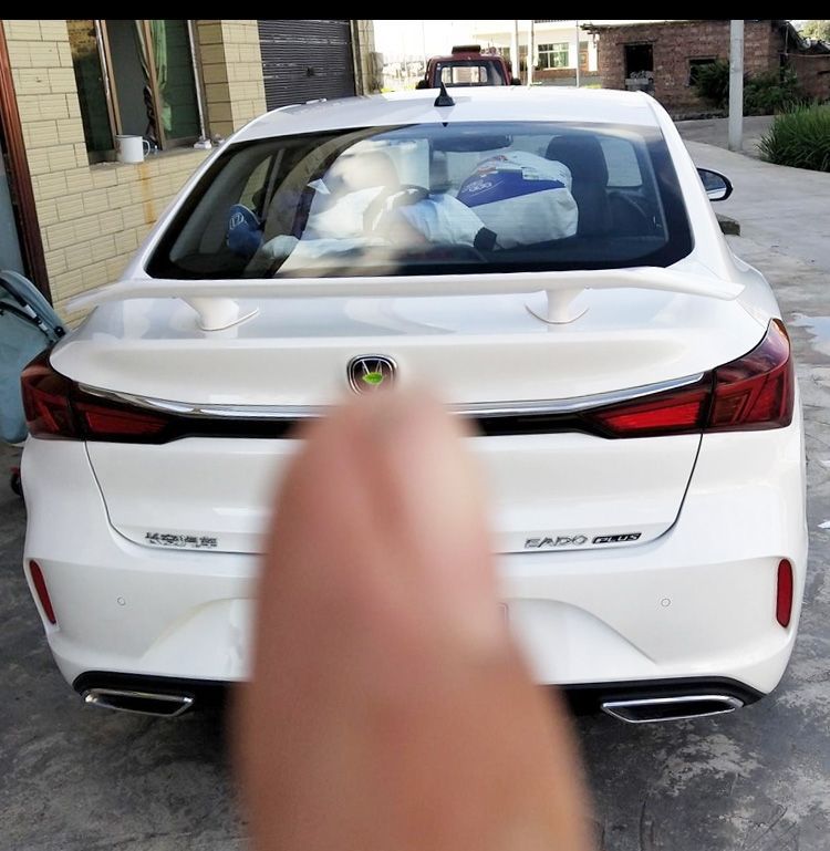 Suitable for Sanxiang Car Modification GM Tenth Civic MG Bluebird Leading Sports Punch-free sports car Rear Wing