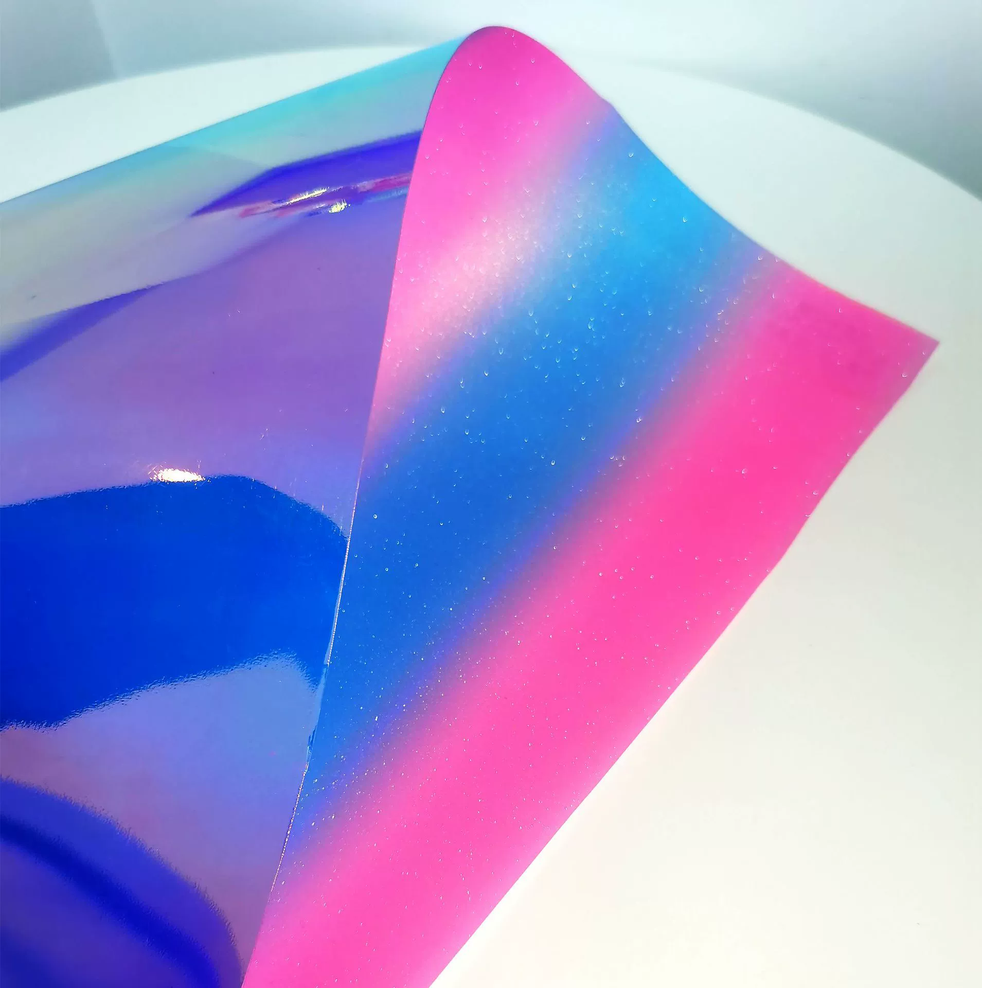 Rainbow Starlight Sicks Rhizopan Star Light Gradient Colorful Flanched Pixel Phantom PET Llee Film Sicks Sickly Package