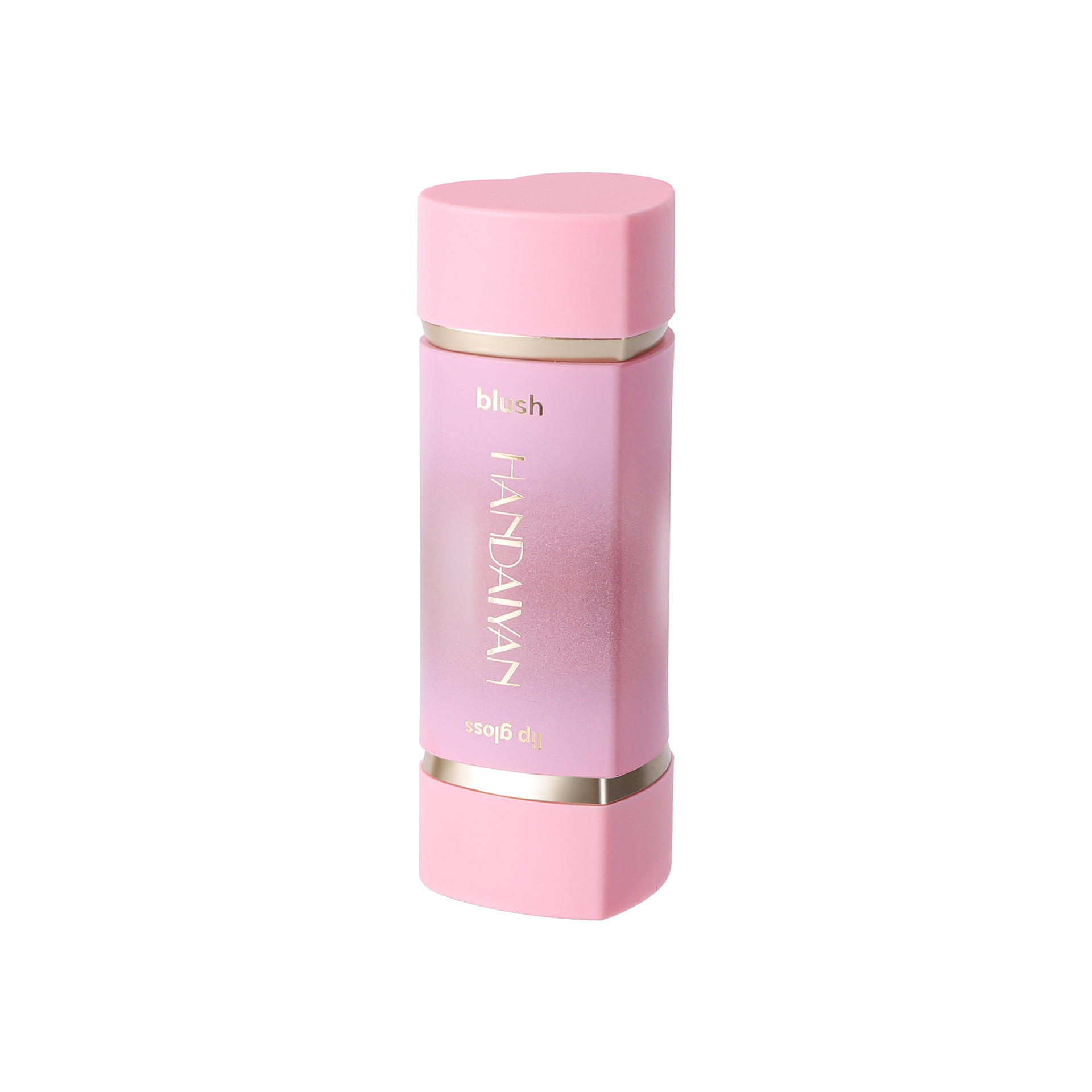 Blush transfronterizo, Handaiyan, blush líquido mate duradero, blush de doble cabeza, fácil de colorear, blush de doble uso.