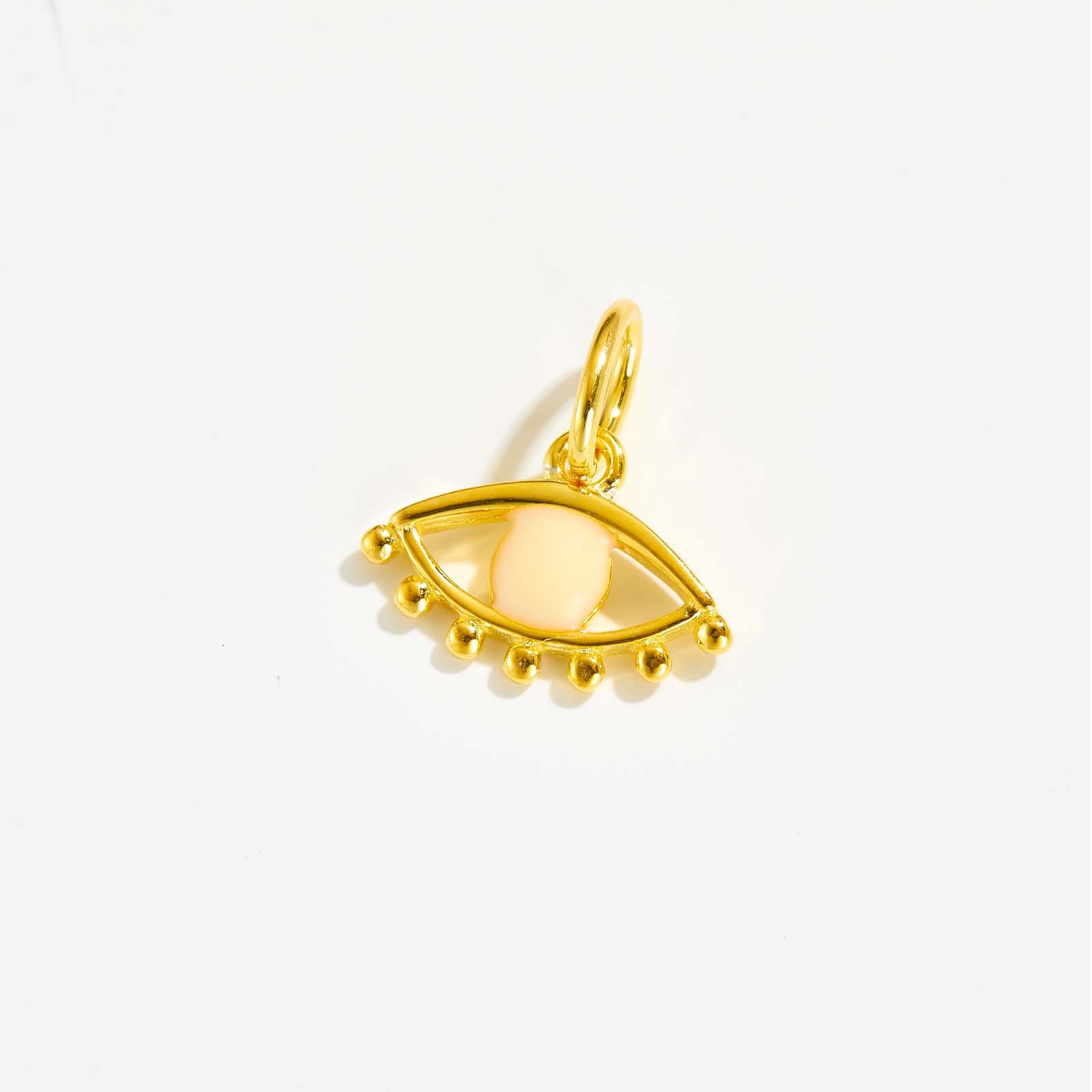 Basic, Lady, Classic Style Style 1 Piece 11.4*8mm 9*7.2mm 925 Sterling Silver Zircon Devil's Eye Pendant