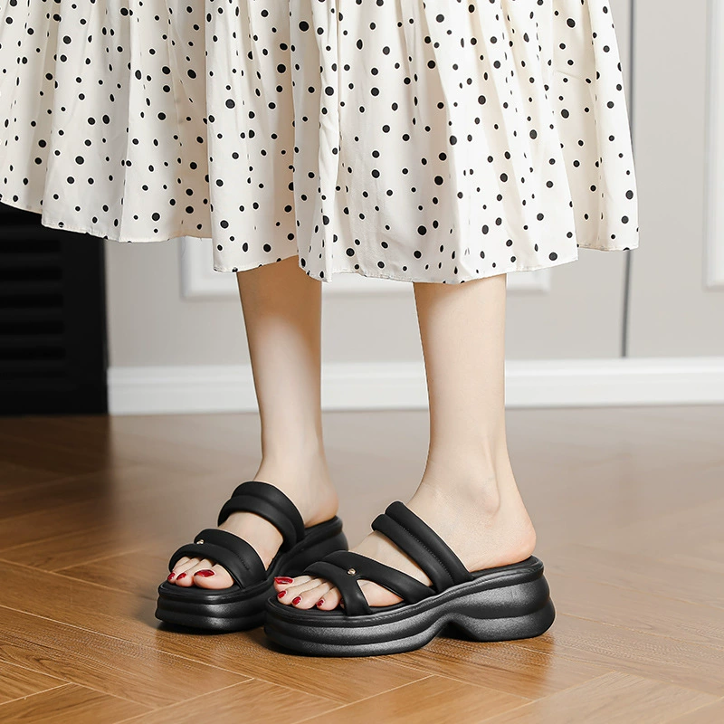 Женские летние пляжные сандалии на мягкой подошве в стиле фейри, интернет-хиты 2025 года, повседневная обувь для улицы