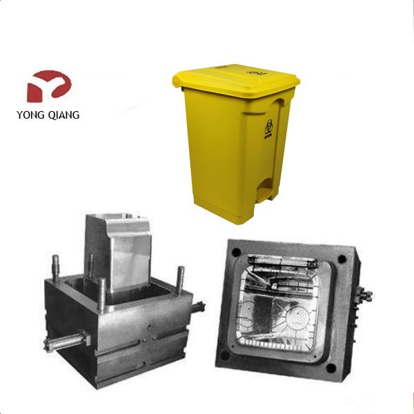 供应全新热流道优质工业用超大型，1000l塑料垃桶，模具