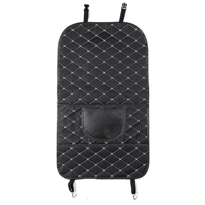 Rear Seat Leather Protector, Chair back anti-kick pad