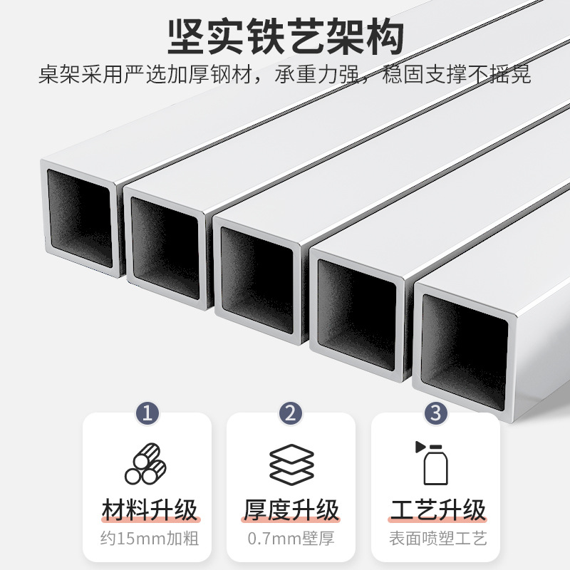 Mesa de escritorio simple para el hogar, mesa de estudio simple para el hogar, mesa de escritorio, computadora de escritorio, combinación de sillas
