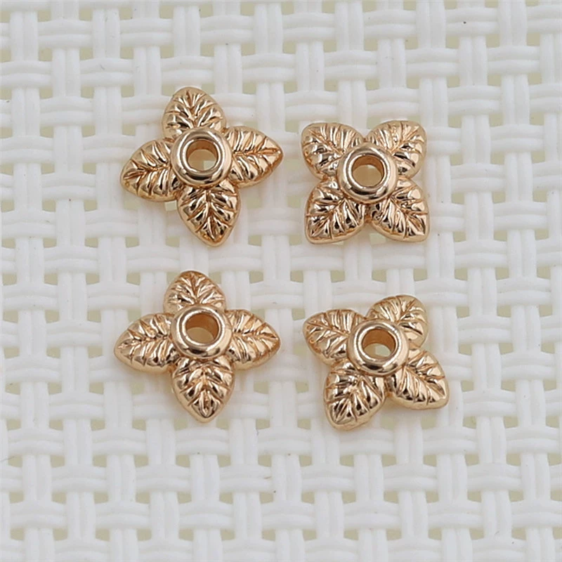 Yufeng оборудование литой медный цвет держатель ювелирные изделия аксессуары DIY ручной работы бисером материал жемчуг распорка цветок шапка