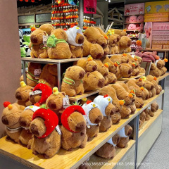 起爆カピバラシリーズのぬいぐるみかわいいカピバラの女性の誕生日プレゼントのアイデア人形の卸売り