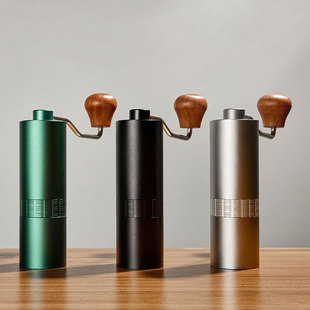 Hand-Cranked Coffee Grinder Cnc Steel Core Coffee Grinder Outdoor Camping Hand-Cranked Coffee Grinder