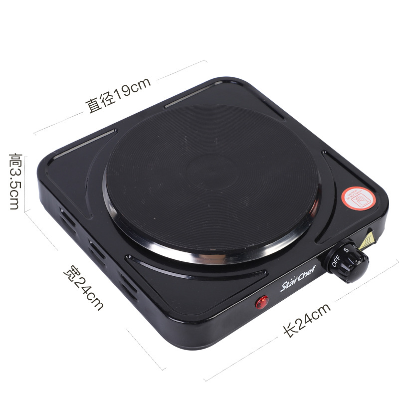 Estufas eléctricas de 1000w, cocinas de hookah, horno de cerámica eléctrica de doble cabeza, pequeños electrodomésticos multifuncionales, pequeños hornos eléctricos domésticos