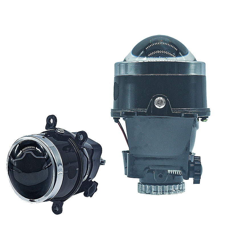 Venta al por mayor transfronteriza de lentes de luz antiniebla doble para automóviles, modificación de lámparas de xenón HID, adecuado para modificación de alta definición Valeo image 7