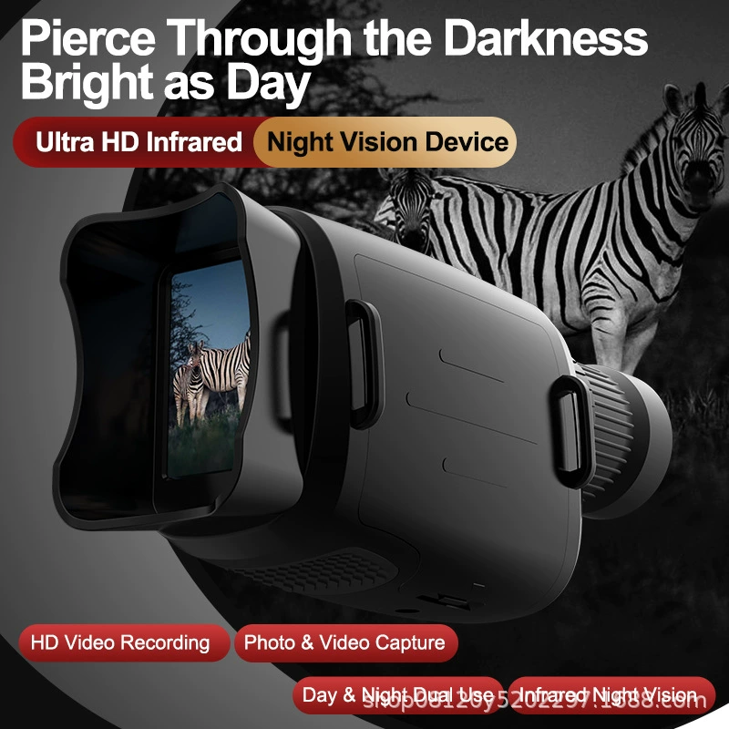 Трансграничное устройство ночного видения, инфракрасный ночной монокуляр, телескоп ночного видения, портативные цифровые очки высокой четкости, монокуляр для устройства обработки изображений