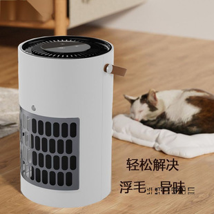 Small Pet Suction Floating Cat Hair Air Purifier Expert Desktop Deodorizing Dust Negative Ion Disinfection and Maintenance