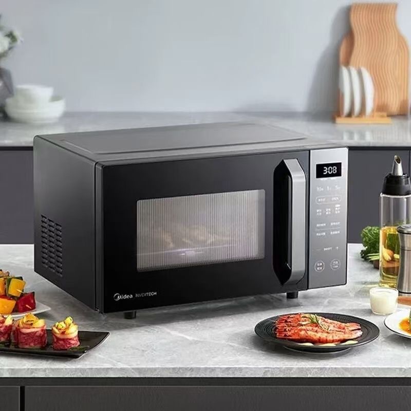Midea Inverter Microwave Oven Integrated Household 23 Liter Large Flat-Panel Micro-Steaming Light Wave Oven Pc2331