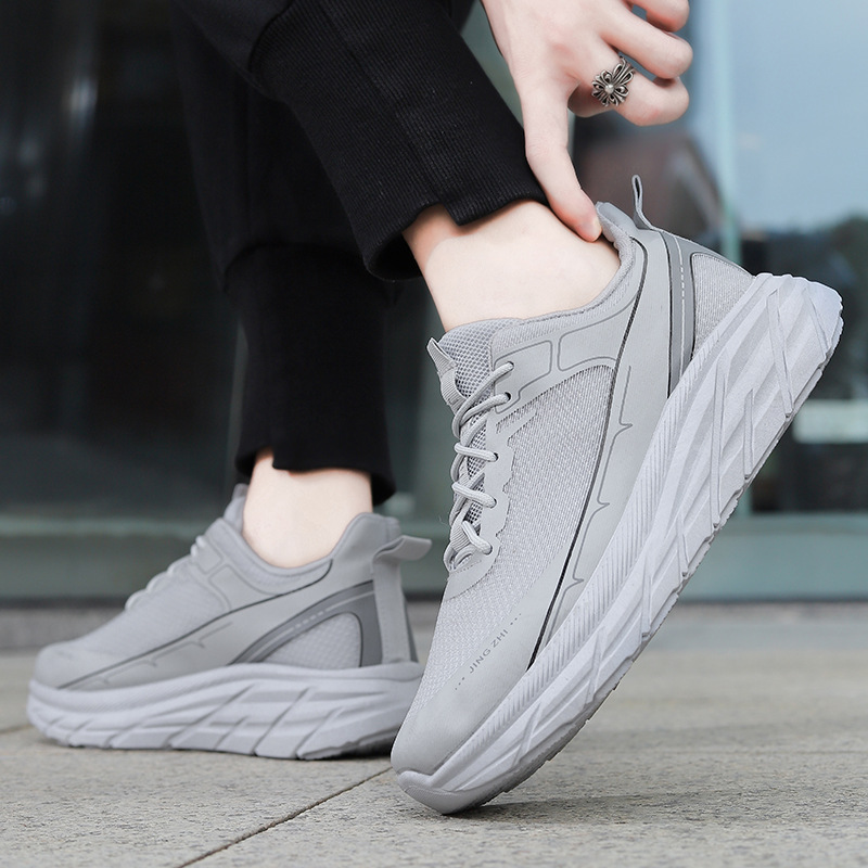 New fashionable quality casual coconut shoes, lightweight and breathable, trendy outdoor running shoes for men