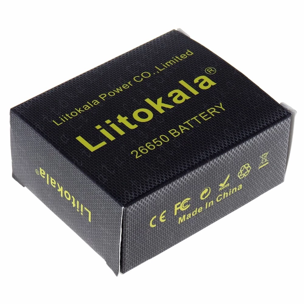 跨境 эксклюзивный поставщик LiitoKala lii-50A 3.7V 26650 5000mAh литиевый аккумулятор 20A разряд