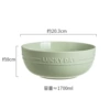 8-inch cool color bowl/milk green