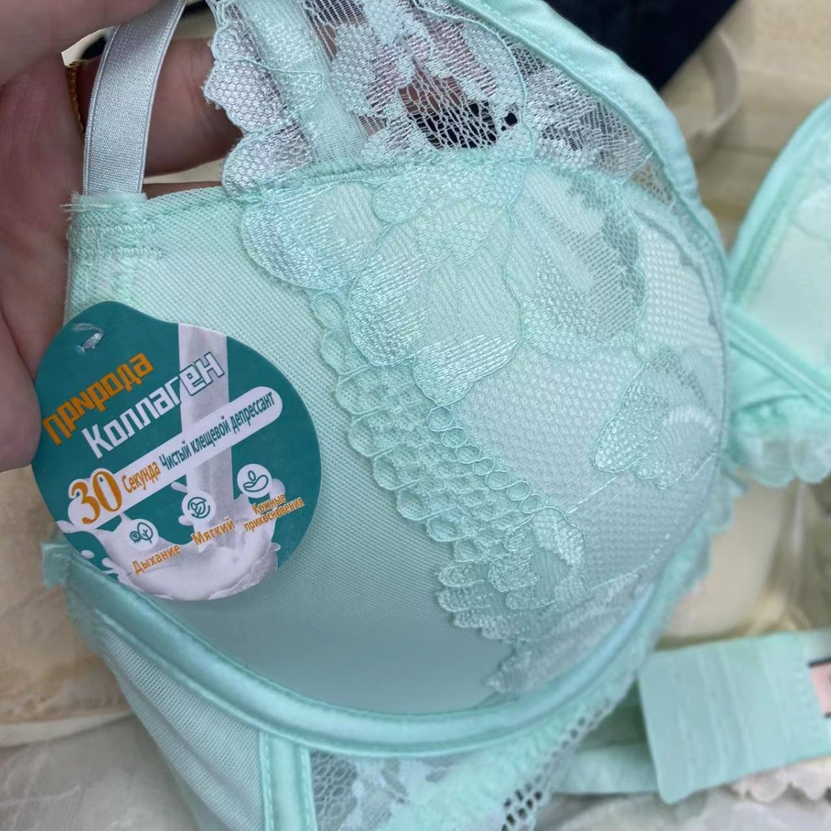 Nuevo comercio exterior europeo y americano ropa interior de dama confortable sujetador de encaje con anillo de acero fabricantes de sujetadores de esponja al por mayor