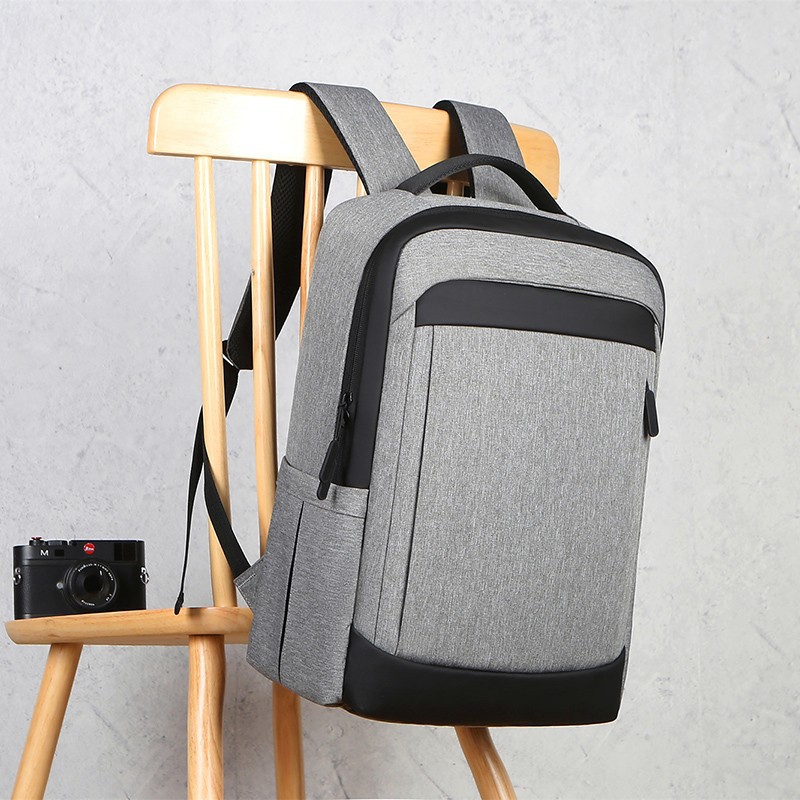 Sacoche pour ordinateur portable homme, modèle simple et pratique, sac à dos multifonctionnel avec compartiment de rangement pour ordinateur, léger, luxueux et tendance._voghion.com