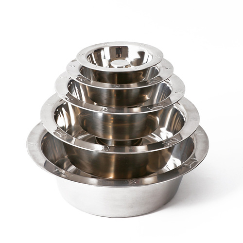Stainless steel pet bowl slow food bowl cat bowl cat food bowl cat bowl wholesale cat bowl pet food utensils animal cat food bowl