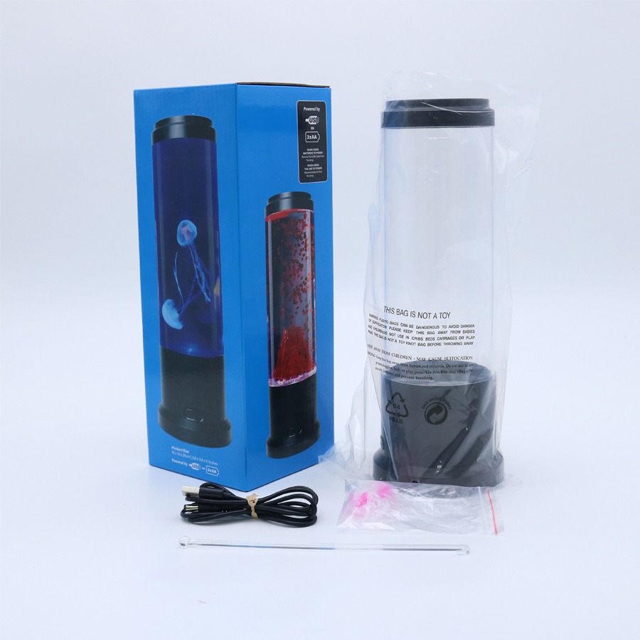 Lámpara de Noche Medusa LED con Cambio de Color para Dormitorio Infantil