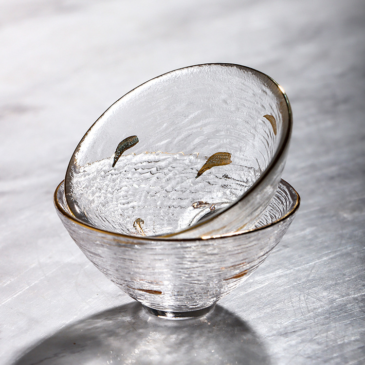 Japanese glass tea cup, tea set