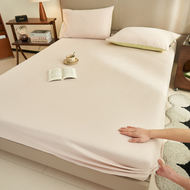 Nuevo estilo de sábana de algodón puro pieza individual 100 funda de cama de algodón juego de tres piezas de funda de colchón todo incluido funda de cama 2025 nuevo