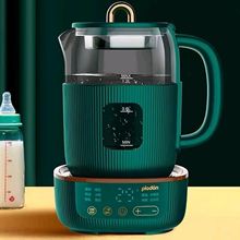 家用绿色高硼玻璃恒温壶料理机婴儿调奶器花茶壶