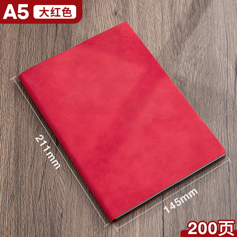 A5 레드 [PU 소프트 가죽 모델]