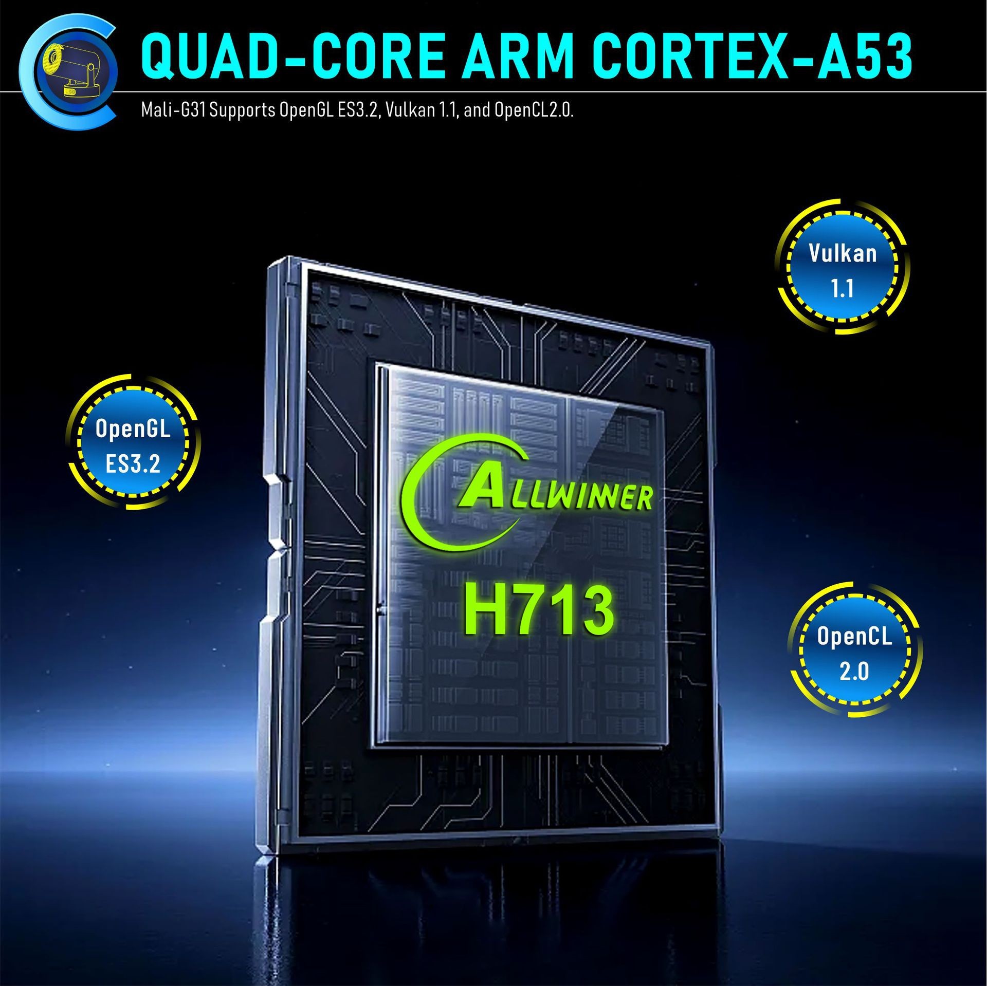 Nuevo enfoque ultra corto transfronterizo HY300ultra HD 4K Proyector doméstico mini proyector de alto lumen