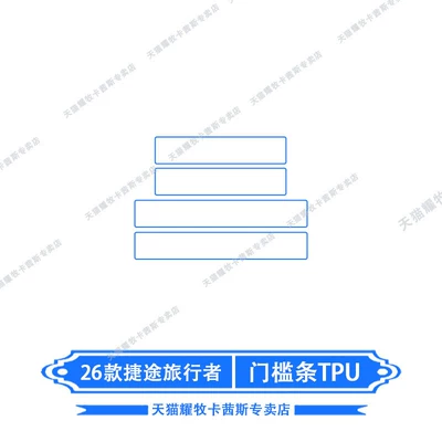 gear shift film modification, Car interior film - 26-models-of-jetour-traveler-door-sill-strip-tpu