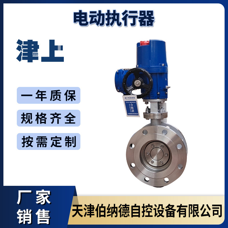DY-Q40ZN配电动法兰式不锈钢蝶阀D943W16PDN160三偏心阀门