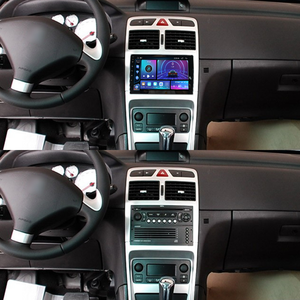 Aplicable a 01 - 08 Peugeot 307 Android navegación en coche todo en uno FangYitong cuatro núcleos / ocho núcleos pantalla de control central