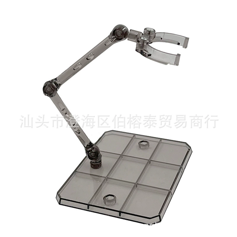 Figure Display Stand (Handlesoul) SHF-Compatible Adjustable Support, Clear Base, Holds ~320 g