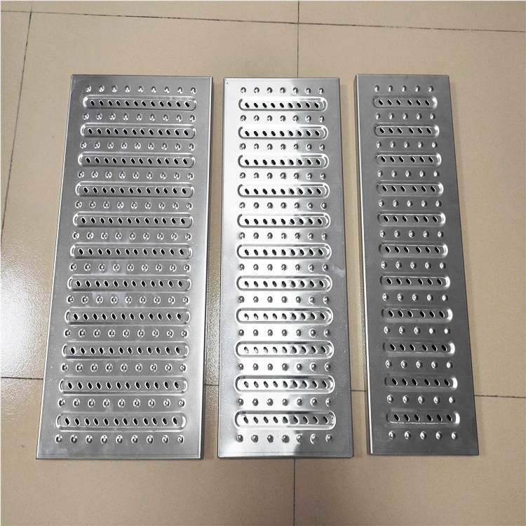 Крышка канавы из нержавеющей стали, кухонная противоскользящая крышка дренажной канавы, канализационная крышка с педалью против крыс, дренажная крышка для кухни отеля