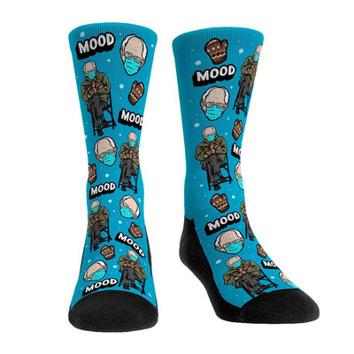 [Bernie Sanders伯尼桑德斯#mood就职典礼Mittens3D印花袜子批发]