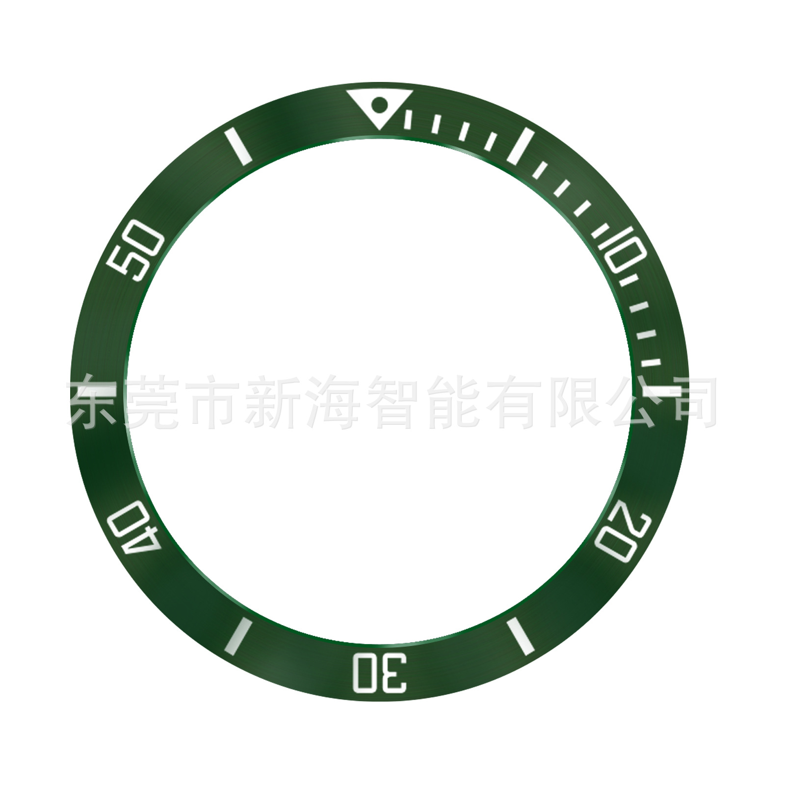 롤렉스 모델 B - 흰색 문자가 있는 녹색 원