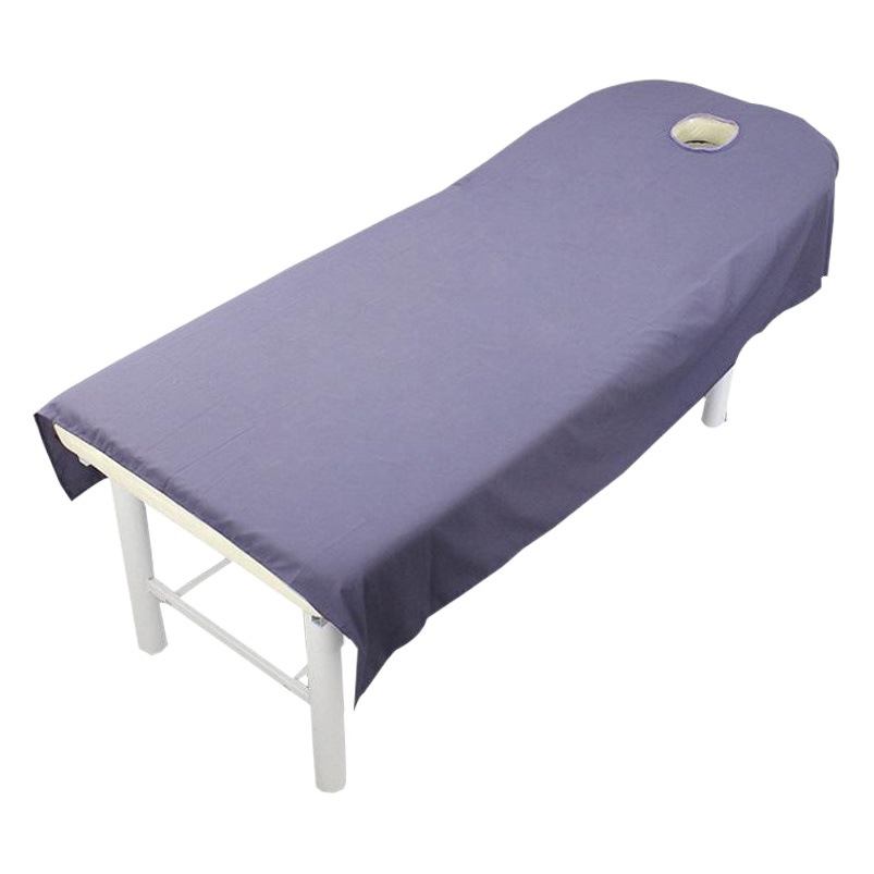 Yuanzitao home textile super soft brushed beauty bed sheet beauty bed plain color bed sheet massage bed sheet can be sent on behalf of wholesale