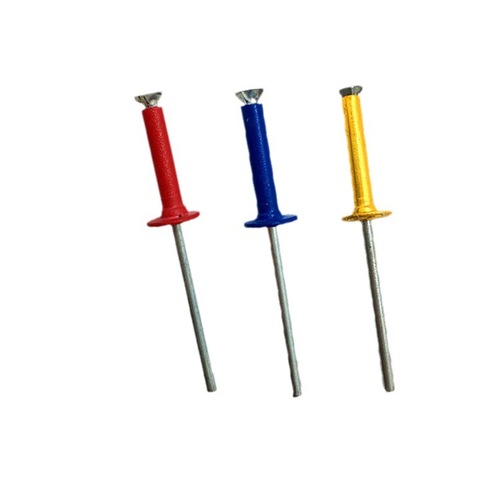 Good red/blue/golden lace rivets for packaging wine boxes anti-counterfeiting lace rivets