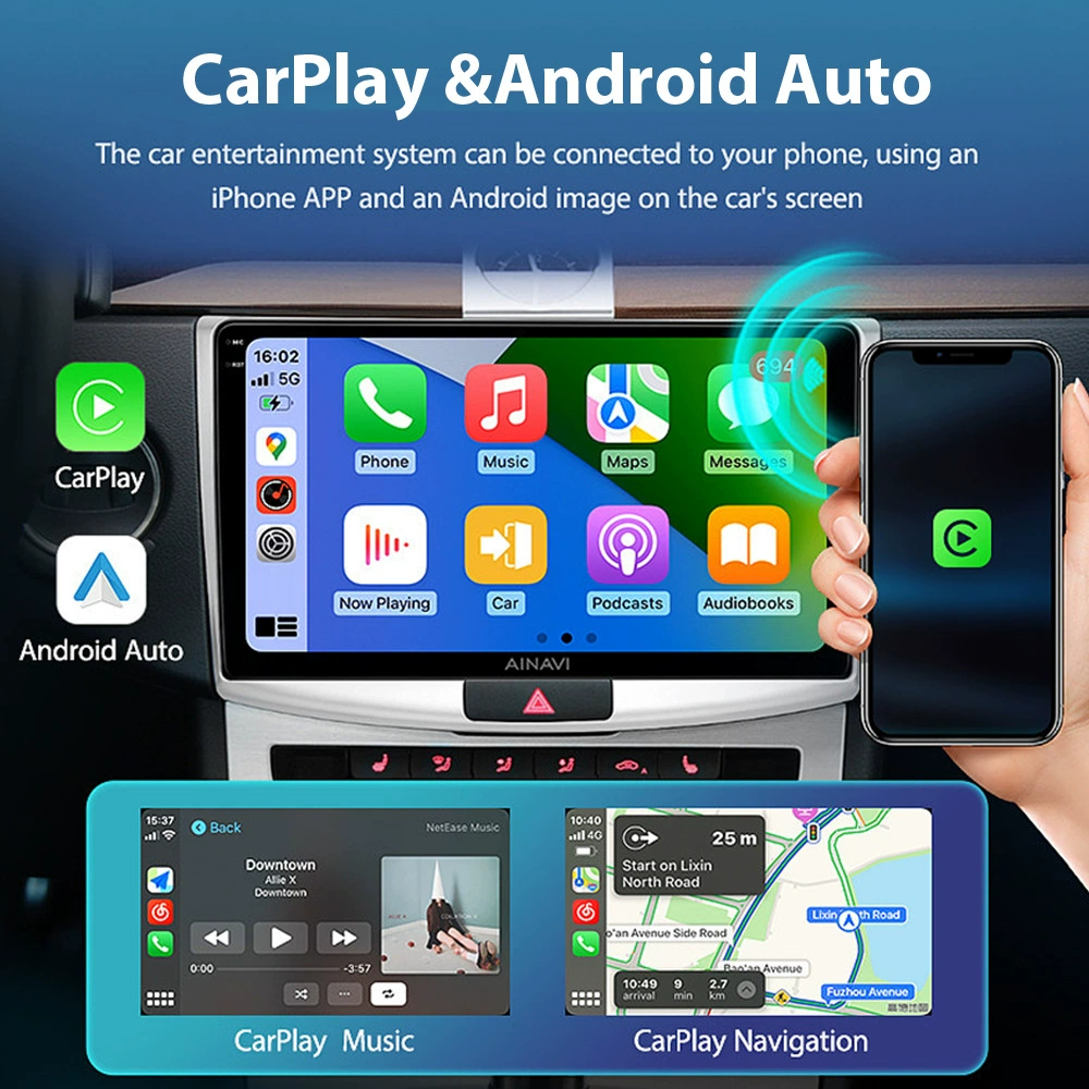Suitable for 05-10 Hummer H3 Car Android large-screen central control Bluetooth navigator Carplay