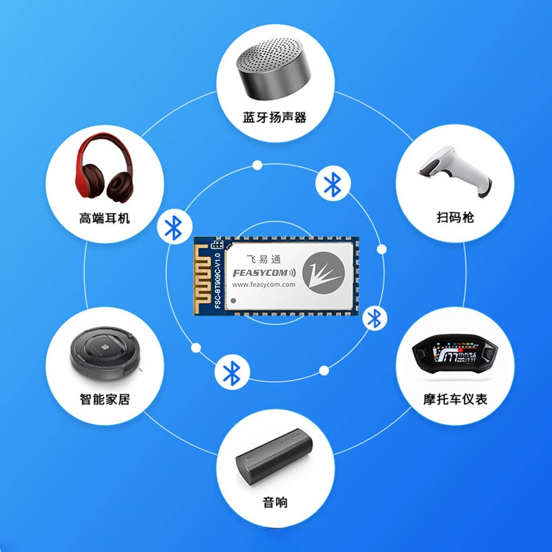 Модуль Bluetooth Feitong BT909 с двумя режимами, Bluetooth 5.2, поддерживает мастер-агентство SPP и интеграцию и передачу на 100 м