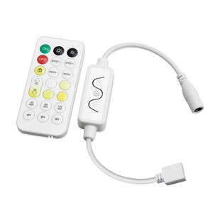 New Rf Wireless 2.4 Bluetooth Dual Color Temperature Controller 21-Key Mobile App Color Temperature Light Strip Light with Cross-Border Set