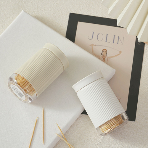 Light luxury toothpick box, household high-end personalized creative toothpick tube, toothpick jar, toothpick bucket, floss box, cotton swab storage box